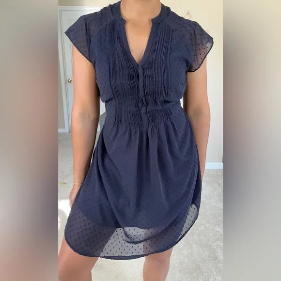 H&M | Dresses | Hm Mesh Polka Dot Career Dress | Poshmark